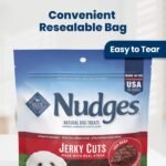 Blue Buffalo Nudges Jerky Cuts Steak Dog Treats, 16 oz - Image 4