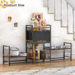 Lomivra Dog Feeding Station with 2 Elevated Bowl Stands & Large Storage - Image 7