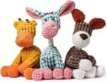 3 Pack Dog Toys Squeaky, Durable Stuffed Plush Puppy Chew Toy - Image 5