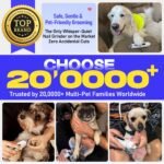Whisper-Quiet Dog Nail Grinder 50%More Power for Sensitive Dogs,Cat - Image 5
