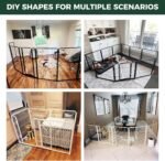 FXW Homeplus Indoor Dog Playpen, 32" H, 8 Panels, for Small & Medium Dogs - Image 3