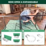 FXW Homeplus Indoor Dog Playpen, 32" H, 8 Panels, for Small & Medium Dogs - Image 7