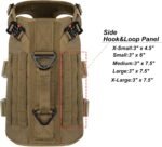 ICEFANG No Pull Tactical Dog Harness for Medium Dogs,Adjustable Dog Vest - Image 4