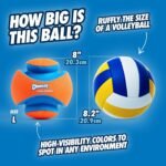 Chuckit! Kick Fetch Ball Dog Toy, Large, 8in, for Large Dogs, Floats - Image 5