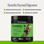 Pet Honesty Dog Probiotics Chews for Gut & Digestive Health, 90ct, Pumpkin - Image 3