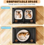 42-Inch Heavy-Duty Folding Dog Crate with Wheels - Image 5