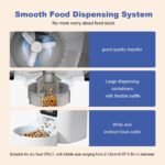 ANDOLL HOME Automatic Cat Feeder, Timed Cat＆Dog Dry Food Dispenser - Image 3