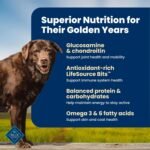 Blue Buffalo Life Protection Formula Beef Senior 7+ Dry Dog Food, 5 lb - Image 4