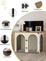 Hzuaneri 44.1 in Dog Crate Furniture,Dog Kennel Indoor for Medium/Large Dog - Image 4
