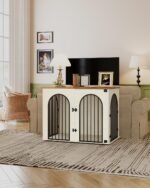 Hzuaneri 44.1 in Dog Crate Furniture,Dog Kennel Indoor for Medium/Large Dog - Image 8