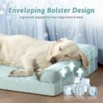 COZY KISS Cooling Dog Bed for Large Dogs, 42" Orthopedic Pet Sofa - Image 3