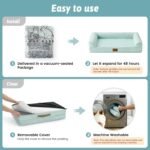 COZY KISS Cooling Dog Bed for Large Dogs, 42" Orthopedic Pet Sofa - Image 6
