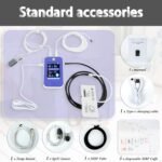 4-in-1 Rechargeable Touchscreen Veterinary Monitor: SpO2,Pulse Rate,Temperature & Blood Pressure Monitoring,Pet Vital Signs Detector for Dogs & Cats,Home & Clinical Pet Healthcare - Image 6