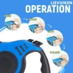 Retractable Dog Leash Automatic Telescopic Tractor Dog Tape - Image 3