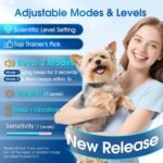 Dog Bark Collar, Smart Anti Barking Device for Dogs with Fast Bark Recognition, Beep & Vibration Barking Collar | Help Turn Barking Chaos into Quiet Comfort for Small Medium Large Dogs - Image 3