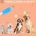 Dog Toothbrush Finger Toothbrush Dogs Tooth Brushing Kit 4Pack Dogs Finger Toothbrushes for Dog Teeth Cleaning& Dental Care Doges Tooth Brush Pet Toothbrush - Image 4