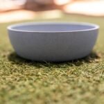 Loving Pets - Dolce Bamboo - Eco-Friendly Pet Bowls & Dishes for Dog, Cats, Puppy Food and Water Bowl -Sustainable and Dishwasher Safe, Made with Real Bamboo (Medium, Slate-Grey) - Image 5