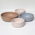 Loving Pets - Dolce Bamboo - Eco-Friendly Pet Bowls & Dishes for Dog, Cats, Puppy Food and Water Bowl -Sustainable and Dishwasher Safe, Made with Real Bamboo (Medium, Slate-Grey) - Image 6
