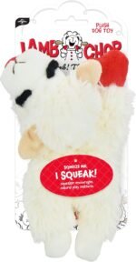 Multipet Lamb Chop Dog Plush Toy - Squeaky Toy - Image 2