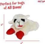 Multipet Lamb Chop Dog Plush Toy - Squeaky Toy - Image 4