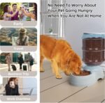 Kenond 11L Gravity Automatic Dog Feeder, Dog Food Dispenser for Large Breed - Image 4