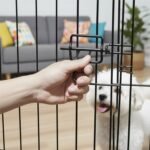 Puppy Playpen - Foldable Metal Exercise Enclosure with Eight 24-Inch Panels - Indoor/Outdoor Fence for Dogs, Cats, or Small Animals by PETMAKER - Image 6