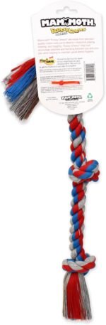 Mammoth Flossy Chews Rope Tug – Premium Cotton-Poly Tug Toy for Dogs – Interactive Rope Toy (Colors May Vary) - Image 4