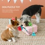 Askhald Dog Toys Chew Toys for Aggressive chewers, Puppy Training Treats Teething Rope Toys for Boredom Dog Puzzle Treat Food Dispensing Ball Toys for Puppies Teething (Blue) - Image 6
