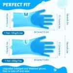 Pecute Silicone Pet Grooming Gloves for Washing Cats Dogs Bath Brush - Image 4