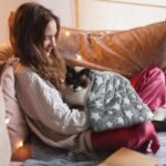 4 Pcs Dog Bed Mat Crate Pad Reversible Mat Machine Washable Bed Star Pet Sleeping Kennel Pad for Crate for Small, Medium, Large Dog(16 x 24 x 1.2 Inch,Gray) - Image 6