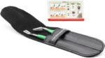 TickCheck Premium Tick Remover Kit - Stainless Steel Tick Remover + Tweezers, Leather Case, and Free Pocket Tick Identification Card (1 Set) - Image 3