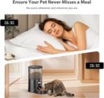 PETULTRA Automatic Cat Feeder: 4L Timed Cats Food Dispenser Programmable - Image 2