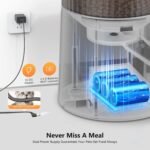 PETULTRA Automatic Cat Feeder: 4L Timed Cats Food Dispenser Programmable - Image 5