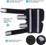 Dog Leg Braces for Back Legs,ACL Brace for Large Dogs Rear Legs, Joint Compression Warps Support for Hind Leg with Injury Sprain, Wound Care and Loss of Stability from Arthritis (1 Pair) - Image 5