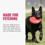 KONG Flyer, Natural Rubber Flying Disc Fetch Toy, for Small Dogs - Image 4