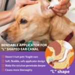 Pjordo Pet Ear Cleaner for Dog & Cat, Natural Formula - Aloe & Witch Hazel - Image 3
