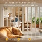Dog Crate Furniture 38in, Wooden Indoor Pet Kennel End Table - Image 5