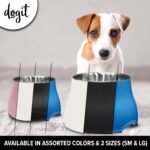 Dogit Elevated Dog Bowl for Large Dogs, White - Image 5