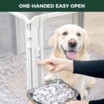 FXW AuraSpace Pro Clear Acrylic Indoor Dog Playpen, 40" H, 12 Panels - Image 5