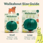 WOOF Walkabout Dog Puzzle Slow Feeder Toy for Dogs Under 40 lbs - Image 6