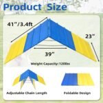 Dog Agility A Frame for Large Dogs, 82” x 23” Dog Agility Course Backyard Set, Dog Agility Equipment Outdoor for Jumping Climbing - Image 3
