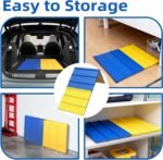 Dog Agility A Frame for Large Dogs, 82” x 23” Dog Agility Course Backyard Set, Dog Agility Equipment Outdoor for Jumping Climbing - Image 6