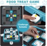Aluckmao Dog Puzzle Toy Large Size - Adjustable Levels Food & Treat Game - Image 3