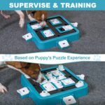 Aluckmao Dog Puzzle Toy Large Size - Adjustable Levels Food & Treat Game - Image 4