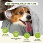 PawSono Dog Eye Wipes for Dogs and Cats, Unscented, 100 Count - Image 8