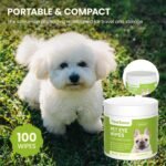 PawSono Dog Eye Wipes for Dogs and Cats, Unscented, 100 Count - Image 9