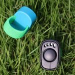 Pet Clicker for Dogs/Cats/Horses/Birds or Other Animals - Mini Finger Clickers for Training (Black + Blue) - Image 4