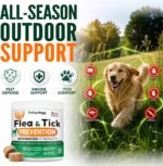 Flea and Tick Prevention for Dogs Pills - 170 Soft Chewables - Oral Defense - Image 5