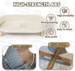 Raised Dog Feeder Bowl Stand (Without Bowls), Fits Dish up to Φ 6" - Image 4