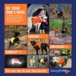 SafetyPUP XD Lite Blaze Orange Reflective Dog Vest – High Visibility Hunting & Safety Vest with Lightweight Mid-Back Coverage. Apparel Gear for Small Medium and Large Breeds - Image 6